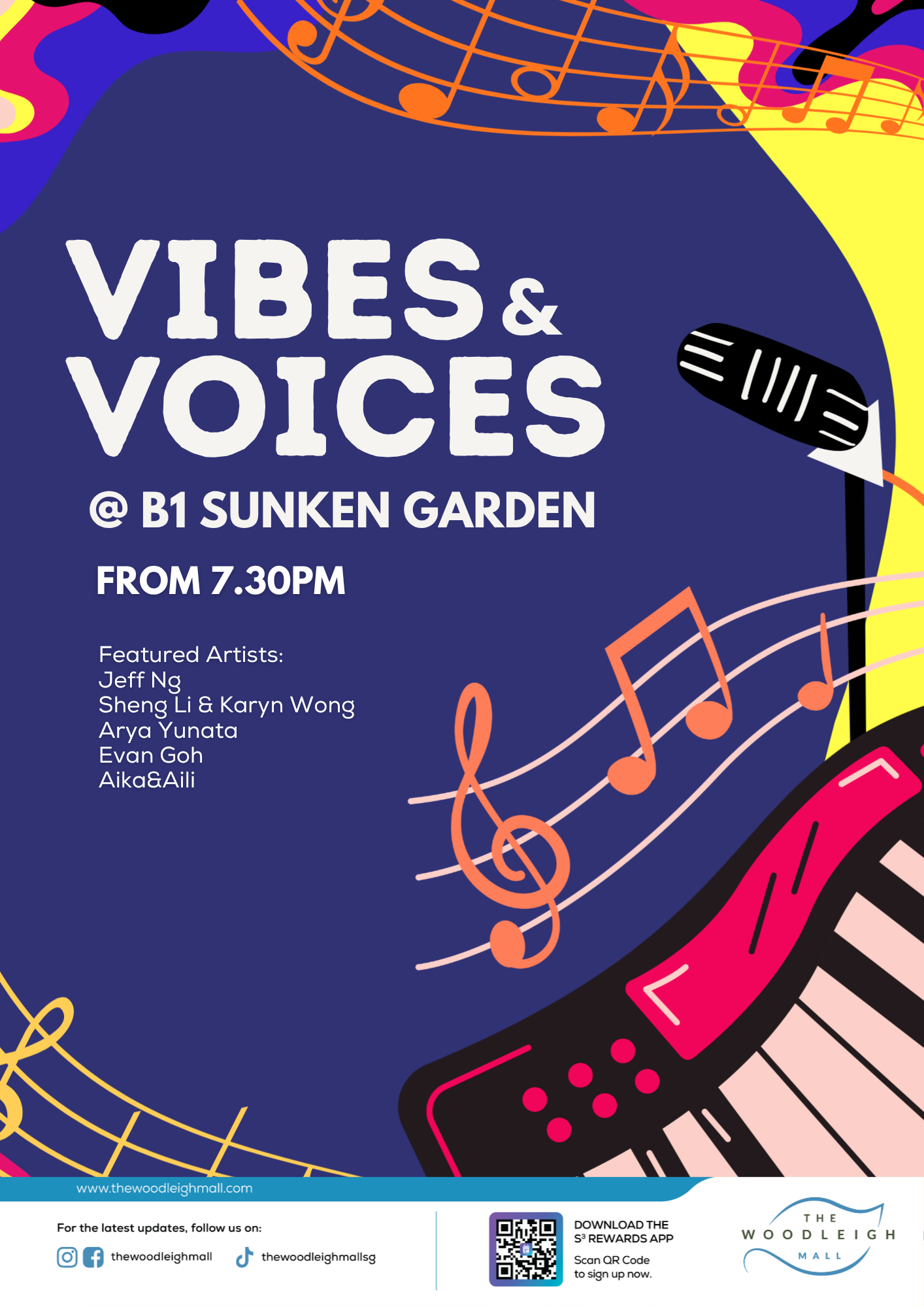 Vibes and Voices at B1 Sunken Garden